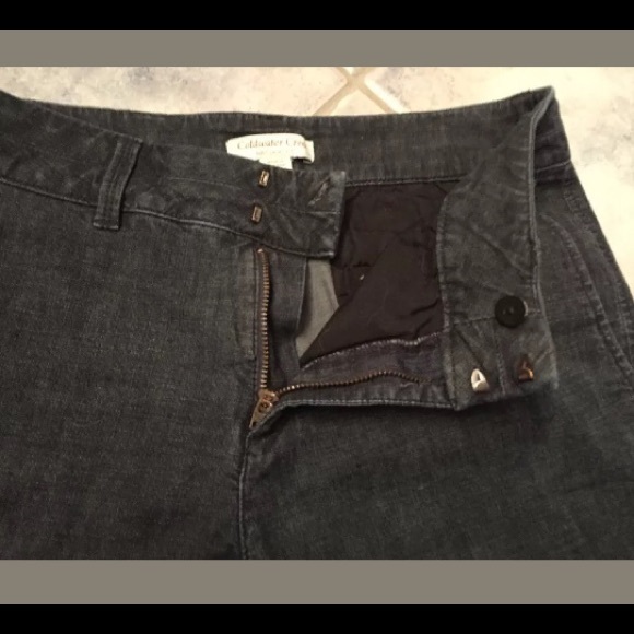 Coldwater Creek Dark Natural Fit Jean Trouser 8 - Picture 4 of 5